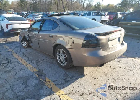 2007 Pontiac Grand Prix Gt from USA, damaged, VIN 2G2WR554571141593